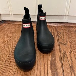 Black Hunter Chelsea Boot